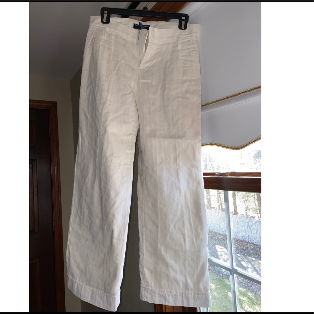 White chino pants